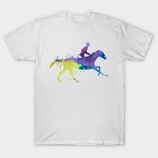 Horse and jockey T-Shirt